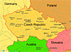 map of czech republic, thumbnail