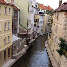 Canal in Prague