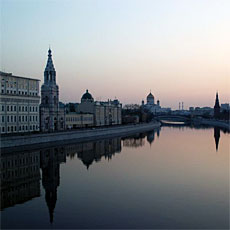 Moskva River, Moscow