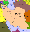 map of iran, thumb