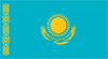 flag of kazakhstan, thumb